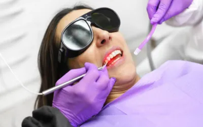 Laser-Gum-Treatment